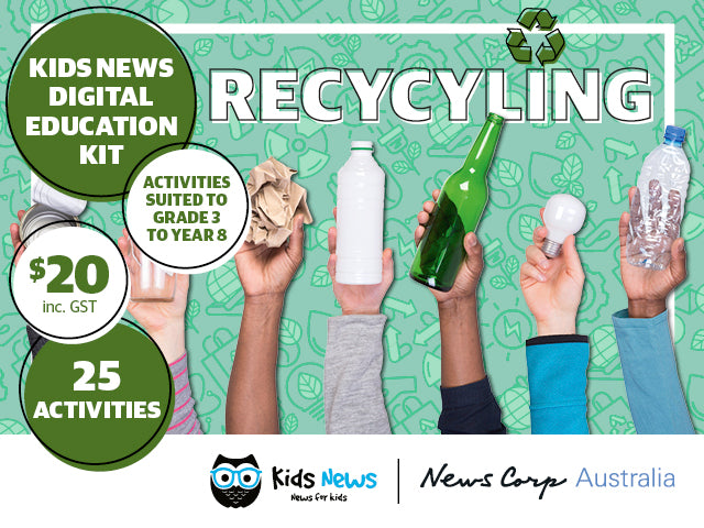 Kids News Digital Education Kit - Recycling